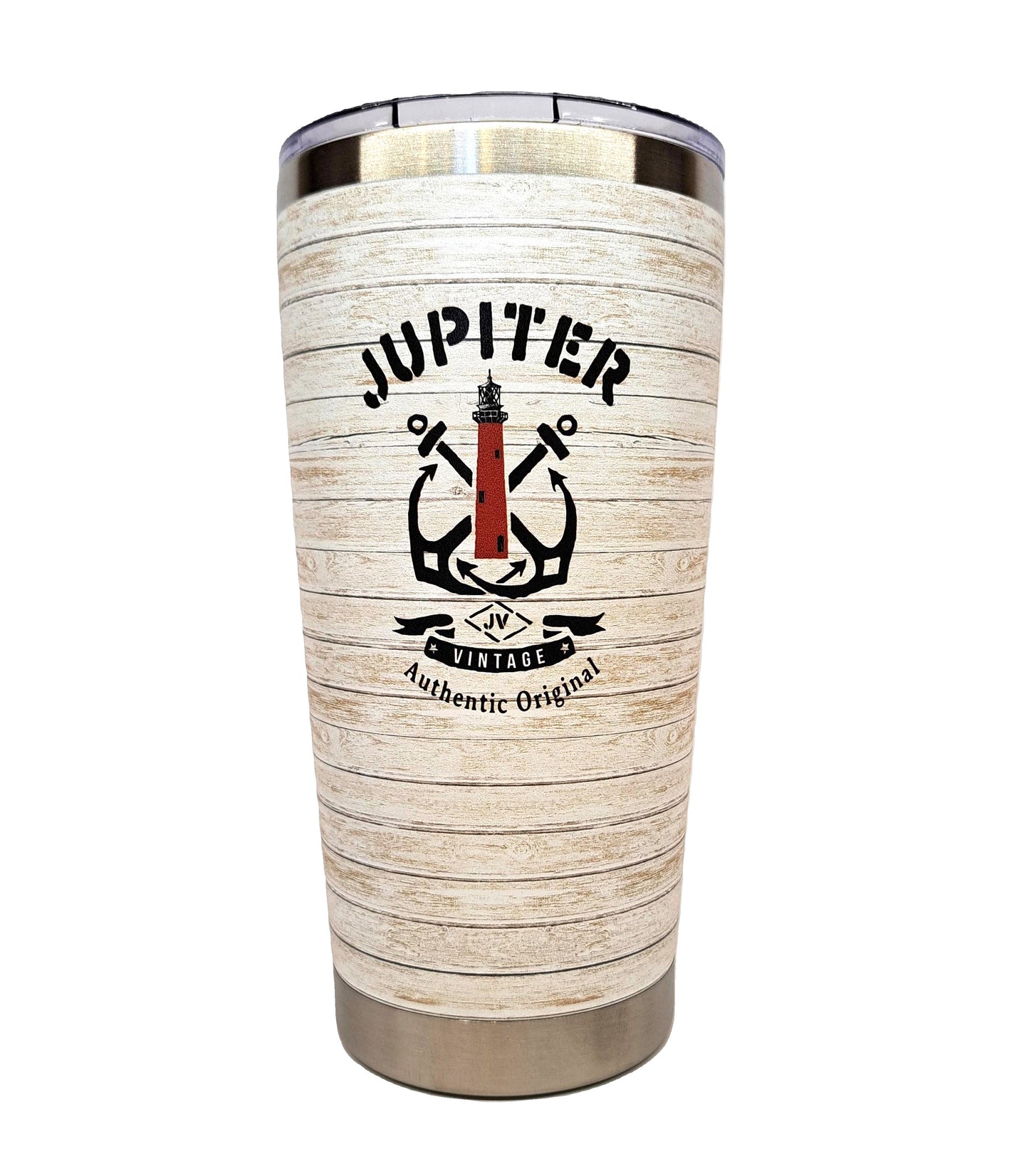 Double Anchor Lighthouse - 20oz Thermal Tumbler