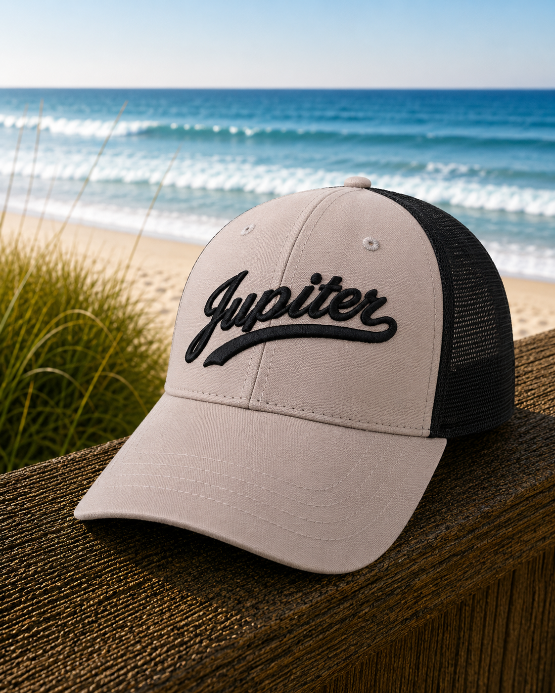 Jupiter Signature - Organic Canvas - Mesh Back - Taupe