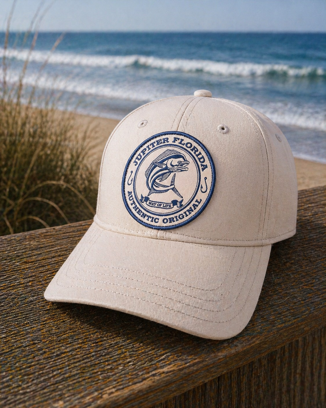 Jupiter Florida Dolphin - Tritech Fabric - Stone