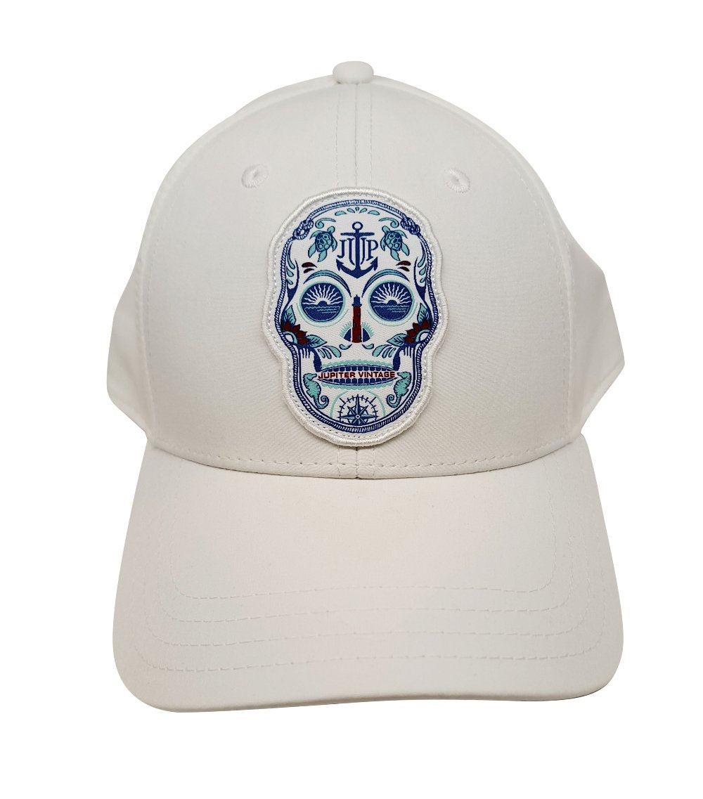 Sugar Skull - White Tritech