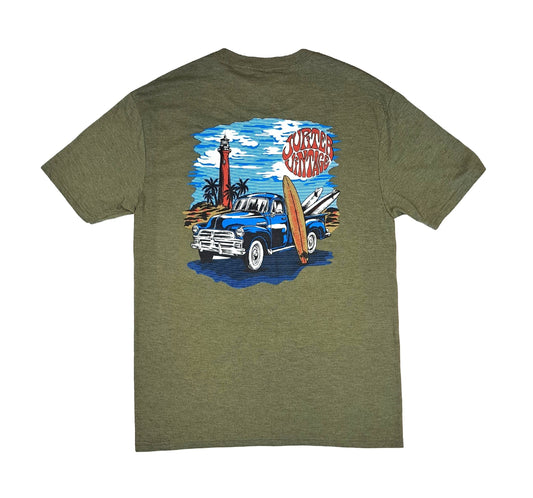 Vintage Pick Up - Military Green