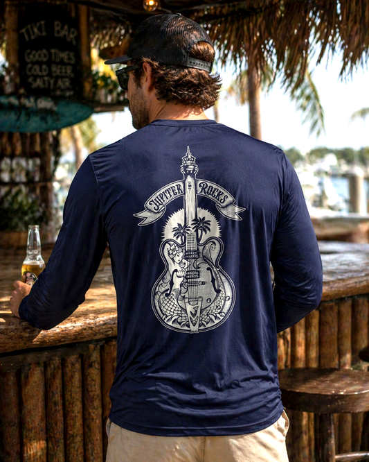 Jupiter Rocks - Dry Fit - Navy