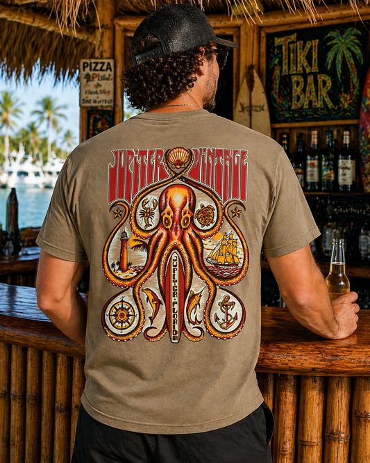 Jupiter Florida Octopus - Coyote Brown