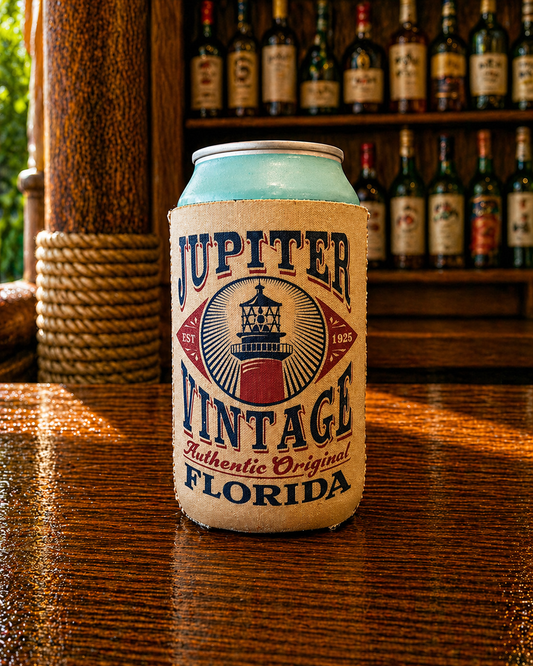 Jupiter Lighthouse Koozie - Regular Can