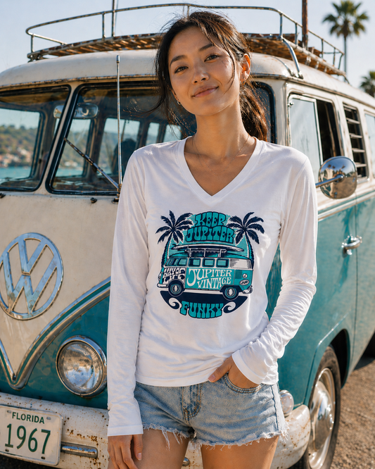 Keep Jupiter Funky - White