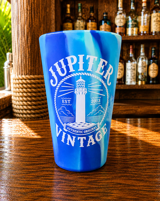 Vintage Logo - Arctic Sky - 16oz Silipint