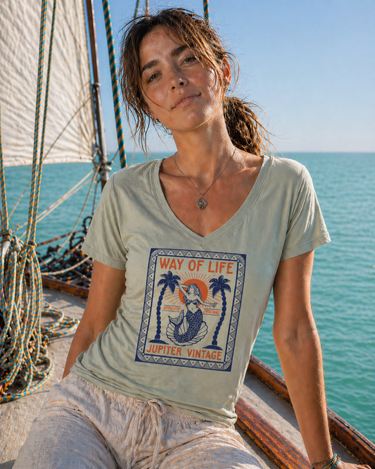 Way Of Life Mermaid - Heather Dusty Sage