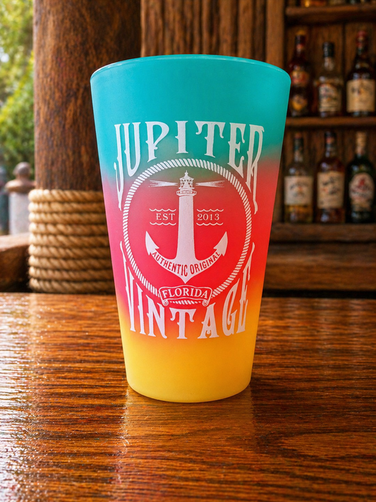 Jupiter Vintage Logo - Aurora - 16oz Silipint