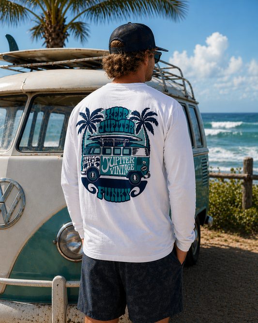 Keep Jupiter Funky - Dry Fit - White