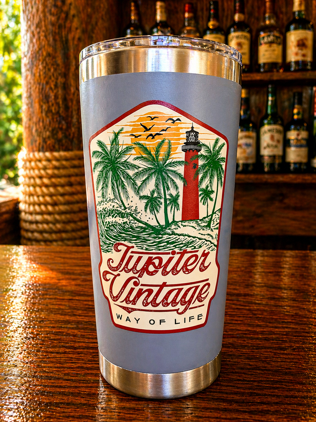 Jupiter Florida Paradise - 20oz Thermal Tumbler