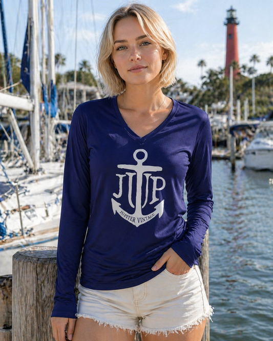 JUP Anchor - Dry Fit - Navy
