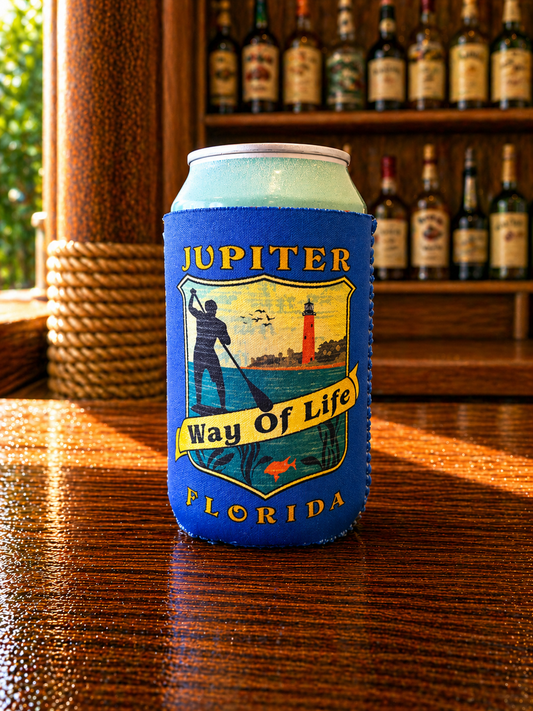 Jupiter Florida Way Of Life Koozie - Regular Can