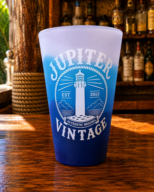 Jupiter Vintage Logo - Blizzard - 16oz Silipint